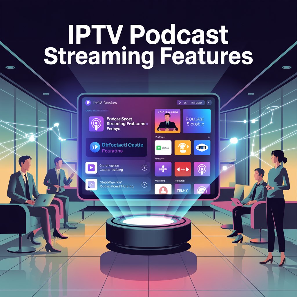 iptv podcast streaming features