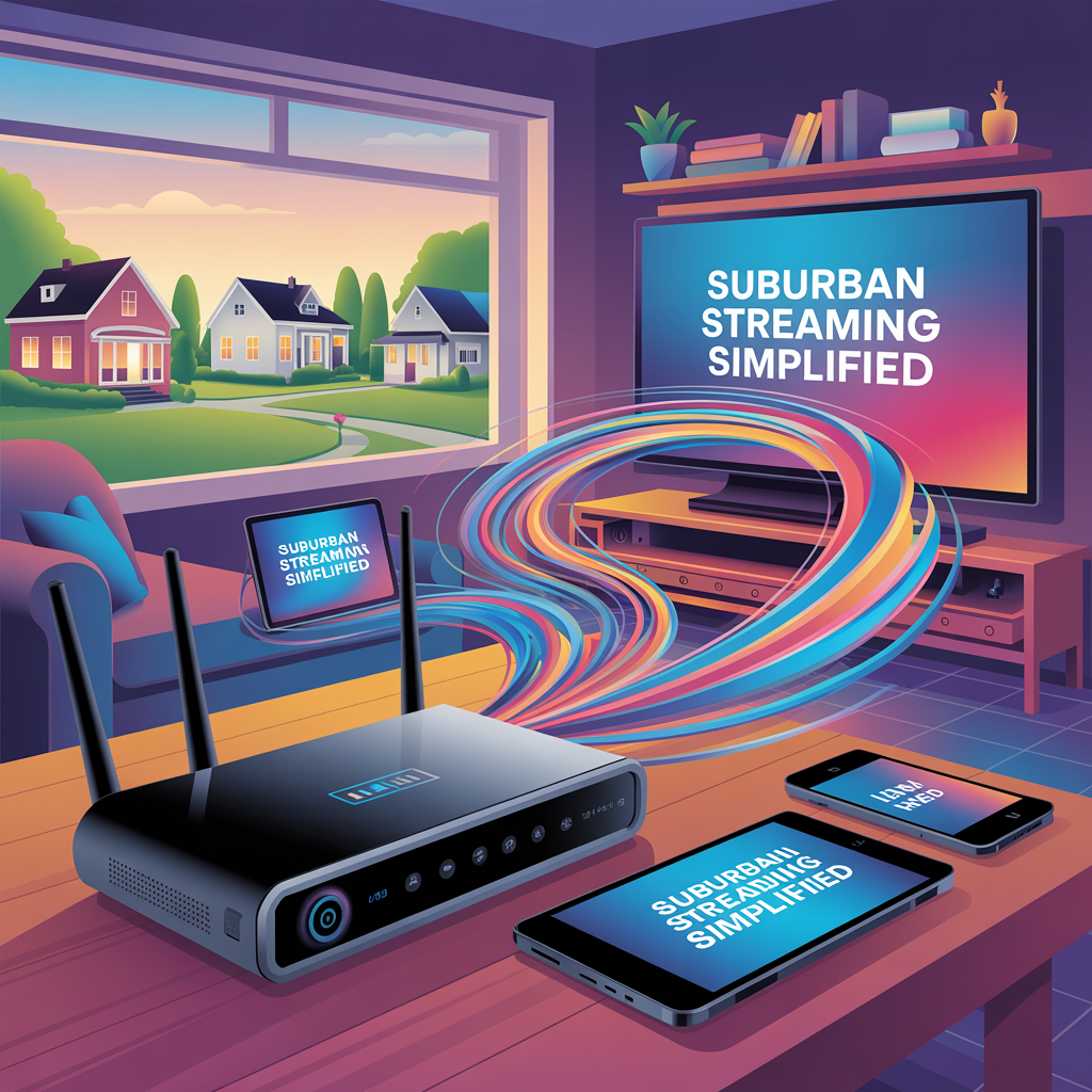 iptv for suburban areas plan