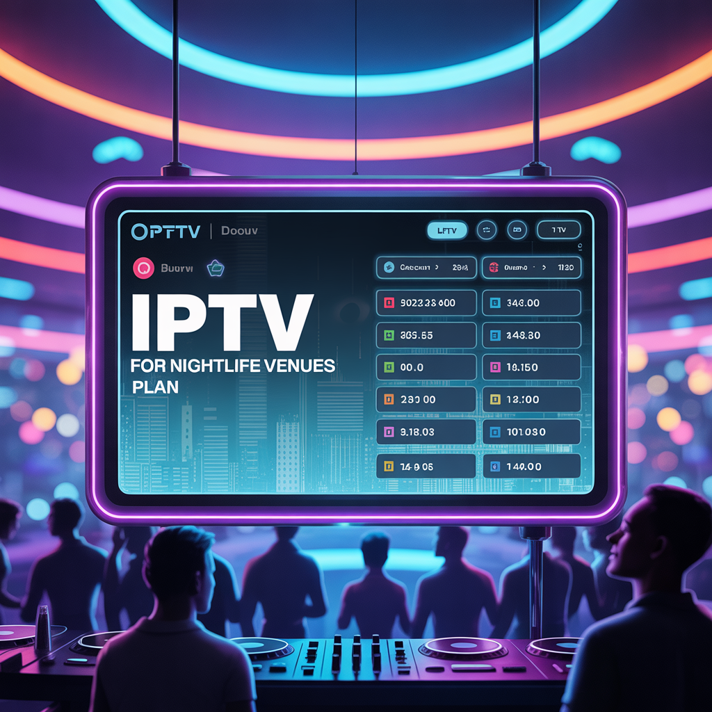 iptv for nightlife venues plan