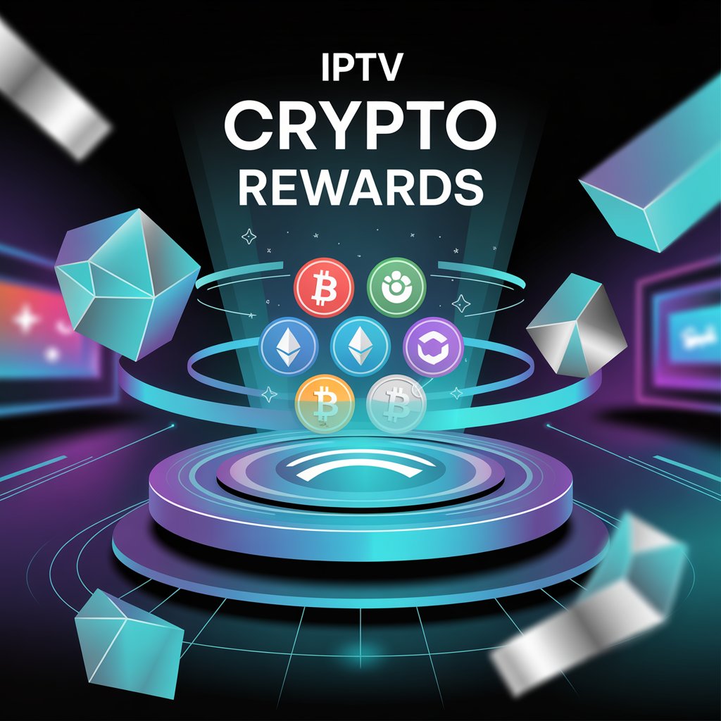 iptv crypto rewards features